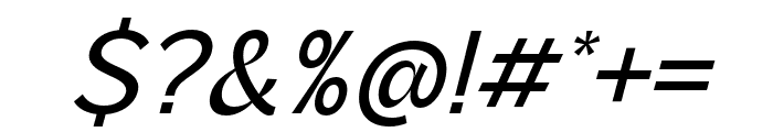 Stagnan-Italic Font OTHER CHARS