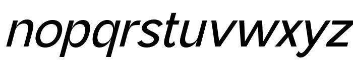 Stagnan-Italic Font LOWERCASE