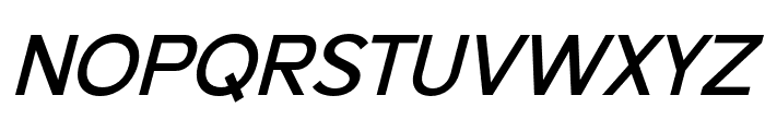 Stagnan-MediumItalic Font UPPERCASE