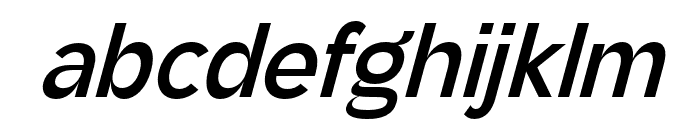 Stagnan-MediumItalic Font LOWERCASE