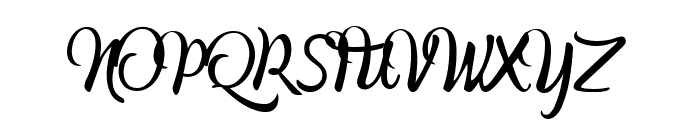 Staillistica Font UPPERCASE