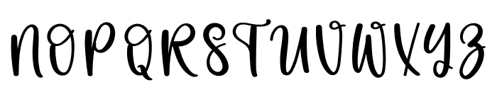 Stained Signature Font UPPERCASE
