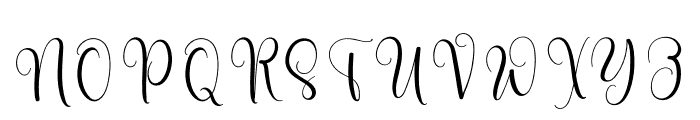 Stainer Font UPPERCASE