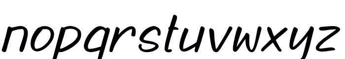 Stairway Bounty Italic Font LOWERCASE