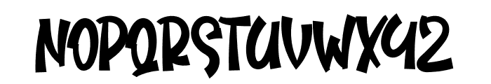 Staked Font LOWERCASE