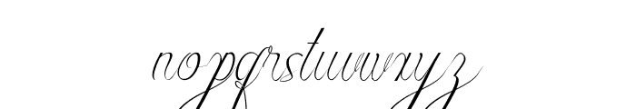 Stalingrand Italic Font LOWERCASE