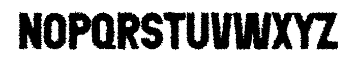 Stamp Brushed Font UPPERCASE