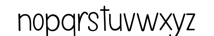 Stand By Me Thin Font LOWERCASE