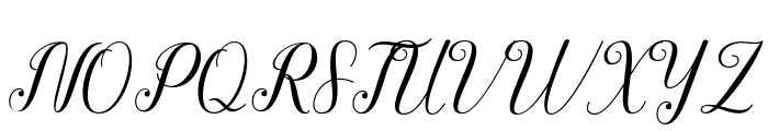 Standey Font UPPERCASE
