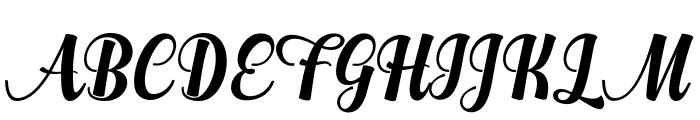 Standly Font UPPERCASE