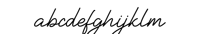 Stanford Signature Font LOWERCASE