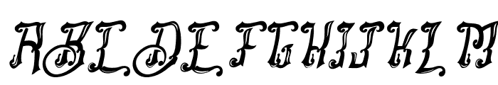 Stangbunder-Italic Font UPPERCASE
