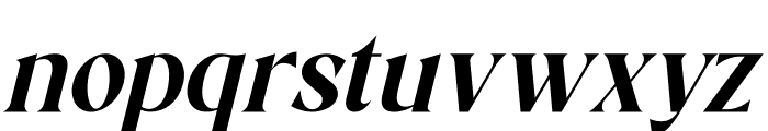 Stanley Italic Font LOWERCASE