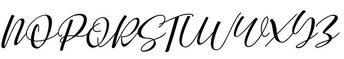 Staples Calligraphy Regular Font UPPERCASE
