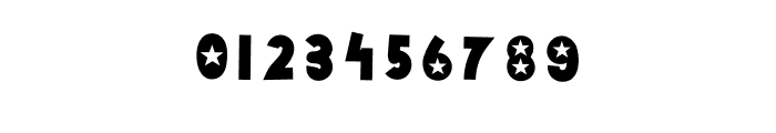 Star Block Font OTHER CHARS