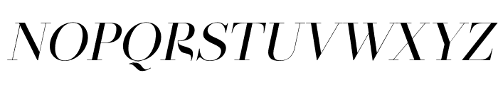 Star Blush Serif Italic Font UPPERCASE