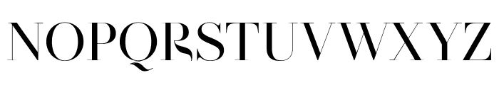 Star Blush Serif Font UPPERCASE