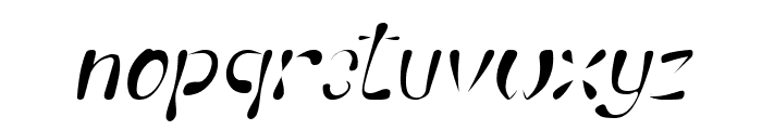 Star Candy - Italic Inner Italic Font LOWERCASE