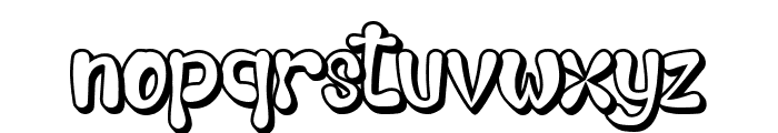 Star Candy - Shadow Font LOWERCASE