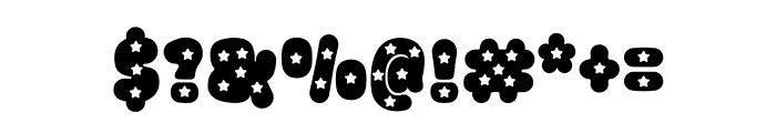 Star Cheer Font OTHER CHARS