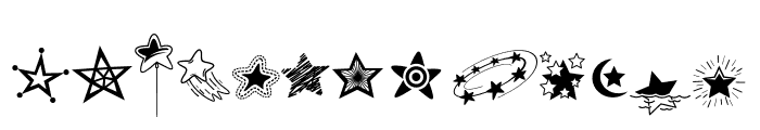 Star Club Font LOWERCASE