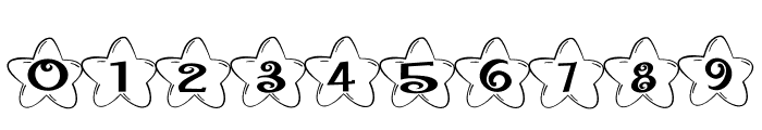 Star Collestion Font OTHER CHARS