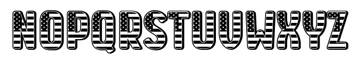 Star Freedom BW Font LOWERCASE