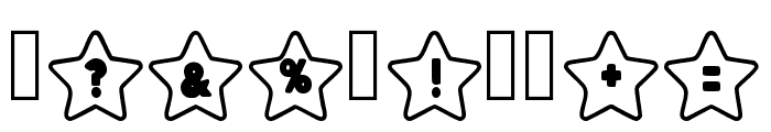 Star Lite Regular Font OTHER CHARS