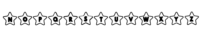 Star Lite Regular Font UPPERCASE