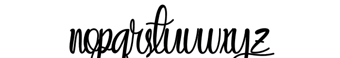 Star Moon Font LOWERCASE