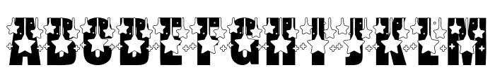 Star Party Font UPPERCASE