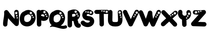 Star Quizz Font UPPERCASE
