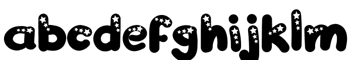 Star Quizz Font LOWERCASE