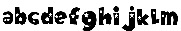 Star Stary Regular Font LOWERCASE