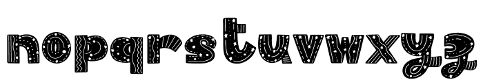 Star Variety Font LOWERCASE