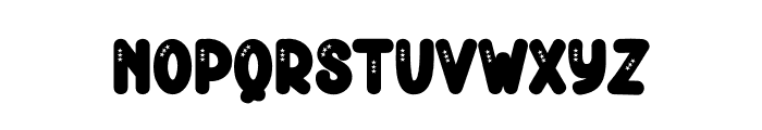 Star Written Font LOWERCASE