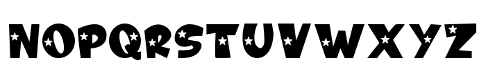 StarStary-Regular Font UPPERCASE