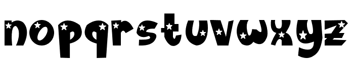 StarStary-Regular Font LOWERCASE