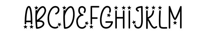 StarbornTale Font UPPERCASE