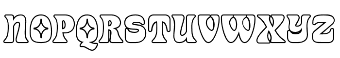 Starboy-Outline Font LOWERCASE