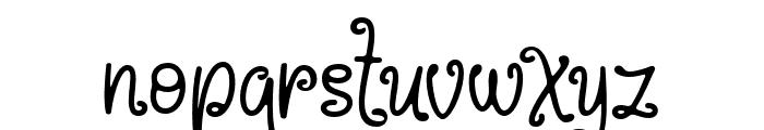 Starby Regular Font LOWERCASE