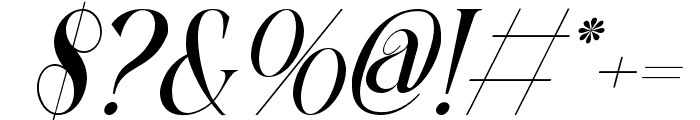 Staresso Bold Italic Font OTHER CHARS