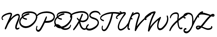 StarfruitCelesScript-Bold Font UPPERCASE