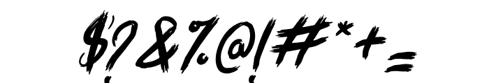 Stargazer-Italic Font OTHER CHARS