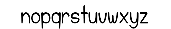 Starled Font LOWERCASE