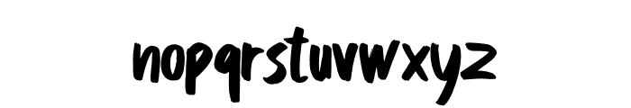Starless Font LOWERCASE