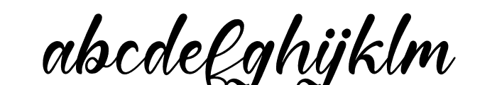 Starlight Beturock Font LOWERCASE