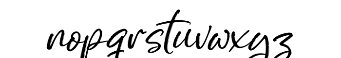 Starlight Italic Font LOWERCASE