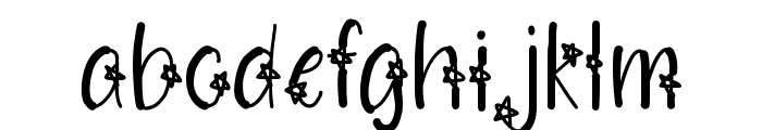 Starlight font Font LOWERCASE