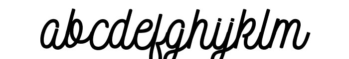 Starline Font LOWERCASE